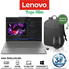 Lenovo Yoga Slim 7 16GB 512GB SSD 14INÇ WINDOWS11HOME