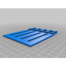 Akaslan Plastik TP4056 Plastik 18650 Tutucularla Kullanım Desteği (Bu Ürün Sadece Plastik Parçadır - Almadan Önce Soru Sorabilirsiniz)