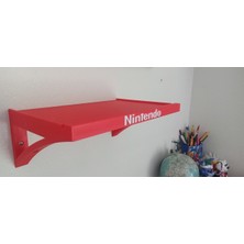 Akaslan Plastik Nintendo Duvar Rafı 3D Baskı (Bu Ürün Sadece Plastik Parçadır - Almadan Önce Soru Sorabilirsiniz)