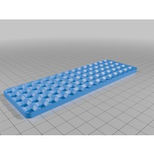 Akaslan Plastik Decfinity 15X5 150MM x 50MM Taban Plakası 3D Baskı (Bu Ürün Sadece Plastik Parçadır - Almadan Önce Soru Sorabilirsiniz)