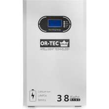 Ortec Solar 3.8 Kwh 25.6V 150AH Truva Serisi Lifepo4 Batarya Tumak