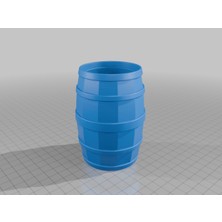 Akaslan Plastik Varil 3D Baskı (Bu Ürün Sadece Plastik Parçadır - Almadan Önce Soru Sorabilirsiniz)