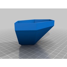 Akaslan Plastik Maceta Duvar – 3D Baskı Askılı Saksı (Bu Ürün Sadece Plastik Parçadır - Almadan Önce Soru Sorabilirsiniz)