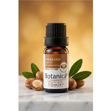 Botanica %100 Saf Argan Yağı Soğuk Sıkım Kırık Uç Onarıcı Besleyici Saç Bakımı Parlaklık Verici 10 ml