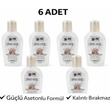 Maarketim B&M Oje Sil 70 ml Asetonlu Oje Çıkarıcı Güçlü Formül 6 ADET