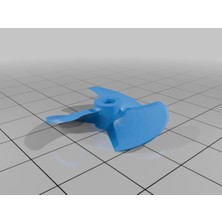 Akaslan Plastik 3D Baskı 30MM Rc Pervane (Bu Ürün Sadece Plastik Parçadır - Almadan Önce Soru Sorabilirsiniz)