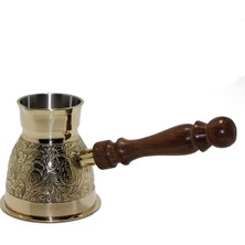 Esranın Dünyası Pirinç Cezve 4'' Inç Model 5