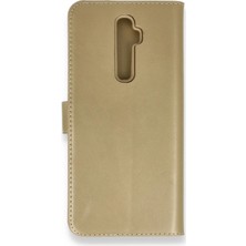 Hnrlishp Newface  Reno 2z Kılıf Tr S Plus Kapaklı Kılıf - Gold