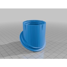 Akaslan Plastik 3D Baskı Gaz Maskesi Valf Aparatı (Bu Ürün Sadece Plastik Parçadır - Almadan Önce Soru Sorabilirsiniz)