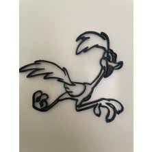 Akaslan Plastik Roadrunner Duvar Dekoru 3D Baskı (Bu Ürün Sadece Plastik Parçadır - Almadan Önce Soru Sorabilirsiniz)