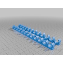 Akaslan Plastik Duvara Monteli Parfüm Numune Tutucu (Bu Ürün Sadece Plastik Parçadır - Almadan Önce Soru Sorabilirsiniz)