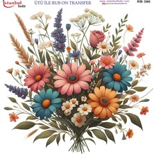İstanbul Hobi Ütü ile Rub On Transfer Kağıdı 30X30CM RB-390