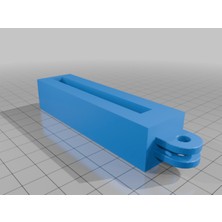 Akaslan Plastik iPhone 15 Gopro Bağlantı Halkası (Bu Ürün Sadece Plastik Parçadır - Almadan Önce Soru Sorabilirsiniz)