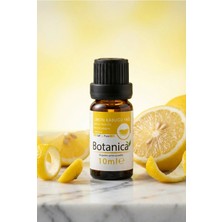 Botanica %100 Saf Limon Kabuğu Yağı Cilt Aydınlatıcı Yağlı Cilt Bakımı Doğal Uçucu Bitkisel Damla 10 ml