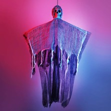 Esranın Dünyası Ürpertici Kuru Kafa Hayalet Saçaklı Dekor