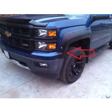 Akaslan Plastik Chevrolet Silverado Çamurluk Uzatma Braketi Sağ ve Sol Abs Baskı 01545 (Bu Ürün Sadece Plastik Parçadır - Almadan Önce Soru Sorabilirsiniz)