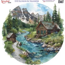 İstanbul Hobi Ütü ile Rub On Transfer Kağıdı 30X30CM RB-238