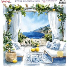 İstanbul Hobi Ütü ile Rub On Transfer Kağıdı 30X30CM RB-127