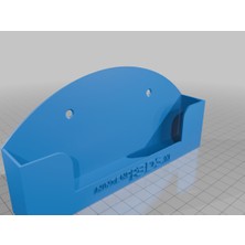 Akaslan Plastik Nintendo 3ds Xl Duvar Montaj Aparatı – 3D Baskı Konsol Tutucu (Bu Ürün Sadece Plastik Parçadır - Almadan Önce Soru Sorabilirsiniz)