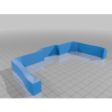 Akaslan Plastik Kapı Çıta Boşluk Doldurma Klipsi 3D Baskı (Bu Ürün Sadece Plastik Parçadır - Almadan Önce Soru Sorabilirsiniz)