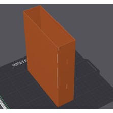 Akaslan Plastik Optik Sürücü Kutusu – 3D Baskı Elektronik Muhafaza (Bu Ürün Sadece Plastik Parçadır - Almadan Önce Soru Sorabilirsiniz)