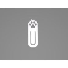 Akaslan Plastik Tırnaklı Kedi Patisi Kitap Ayracı (Bu Ürün Sadece Plastik Parçadır - Almadan Önce Soru Sorabilirsiniz)