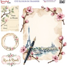 İstanbul Hobi Ütü ile Rub On Transfer Kağıdı 30X30CM RB-281