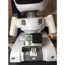 Akaslan Plastik Kask Için Gopro Tutucu (Bu Ürün Sadece Plastik Parçadır - Almadan Önce Soru Sorabilirsiniz)