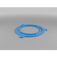 Akaslan Plastik Toyota 4runner 5. Nesil 6.5 Arka Kapak Hoparlör Adaptörü 3D Baskı (Bu Ürün Sadece Plastik Parçadır - Almadan Önce Soru Sorabilirsiniz)