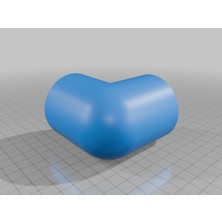 Akaslan Plastik My Customized Dik Açılı Boru Bağlantı Parçası Özelleştirici 3D Baskı (Bu Ürün Sadece Plastik Parçadır - Almadan Önce Soru Sorabilirsiniz)