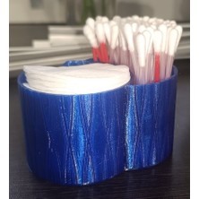 Akaslan Plastik Kulak Çubuğu ve Pamuk Pedi Kutusu 3D Baskı (Bu Ürün Sadece Plastik Parçadır - Almadan Önce Soru Sorabilirsiniz)