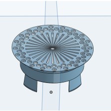 Akaslan Plastik Duş Gider Filtresi (Bu Ürün Sadece Plastik Parçadır - Almadan Önce Soru Sorabilirsiniz)