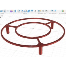 Akaslan Plastik Direk Kapak Aparatı – 3D Baskı Çit Parçası (Bu Ürün Sadece Plastik Parçadır - Almadan Önce Soru Sorabilirsiniz)