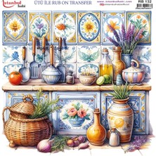 İstanbul Hobi Ütü ile Rub On Transfer Kağıdı 30X30CM RB-132