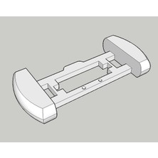 Akaslan Plastik Xlr Mikrofon Duvar Askısı – 3D Baskı Organizer (Bu Ürün Sadece Plastik Parçadır - Almadan Önce Soru Sorabilirsiniz)