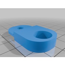 Akaslan Plastik Gopro Için Çift Kollu Adaptör (Bu Ürün Sadece Plastik Parçadır - Almadan Önce Soru Sorabilirsiniz)