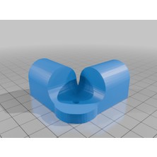 Akaslan Plastik Çubuk Duvar Köşe Montajı (Bu Ürün Sadece Plastik Parçadır - Almadan Önce Soru Sorabilirsiniz)