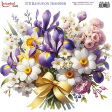 İstanbul Hobi Ütü ile Rub On Transfer Kağıdı 30X30CM RB-210