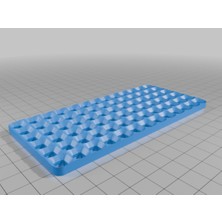 Akaslan Plastik Decfinity 13X6 130MM x 60MM Taban Plakası 3D Baskı (Bu Ürün Sadece Plastik Parçadır - Almadan Önce Soru Sorabilirsiniz)