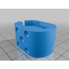 Akaslan Plastik Kık Silindir Kilit Tutucu 3D Baskı (Bu Ürün Sadece Plastik Parçadır - Almadan Önce Soru Sorabilirsiniz)