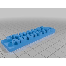 Akaslan Plastik 3D Baskı Exhaust Addicts Dekoratif Parça (Bu Ürün Sadece Plastik Parçadır - Almadan Önce Soru Sorabilirsiniz)