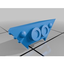 Akaslan Plastik Arcs Gemi Stabilizatörleri 3D Baskı (Bu Ürün Sadece Plastik Parçadır - Almadan Önce Soru Sorabilirsiniz)