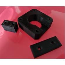 Akaslan Plastik Ender 3 Y Ekseni Step Motor Damperi ve Isı Emici Spacer (Sökülebilir Kasnak) 3D Baskı (Bu Ürün Sadece Plastik Parçadır - Almadan Önce Soru Sorabilirsiniz)