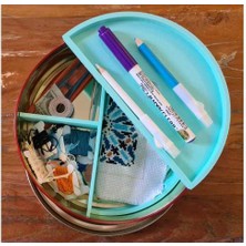 Akaslan Plastik Dikiş Seti Kurabiye Tenekesi (Bu Ürün Sadece Plastik Parçadır - Almadan Önce Soru Sorabilirsiniz)