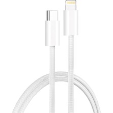 Avcı Teknoloji Market iPhone Type-C Lightning Şarj Kablosu 30W 2 Metre Hızlı Şarj Data Kablosu