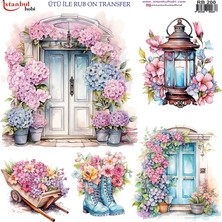 İstanbul Hobi Ütü ile Rub On Transfer Kağıdı 30X30CM RB-200
