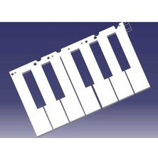 Akaslan Plastik Klavye Not Tutucu (Bu Ürün Sadece Plastik Parçadır - Almadan Önce Soru Sorabilirsiniz)