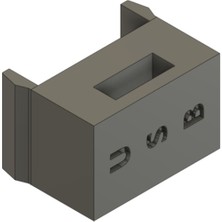 Akaslan Plastik Neptune 3 Pro Için USB Tutucu (Bu Ürün Sadece Plastik Parçadır - Almadan Önce Soru Sorabilirsiniz)