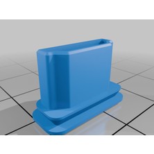 Akaslan Plastik HDMI ve Displayport Toz Kapağı 3D Baskı (Bu Ürün Sadece Plastik Parçadır - Almadan Önce Soru Sorabilirsiniz)