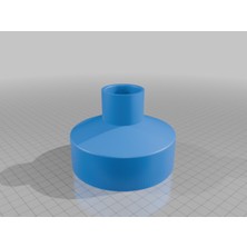 Akaslan Plastik 35-100 mm Toz Emiş Adaptörü (Bu Ürün Sadece Plastik Parçadır - Almadan Önce Soru Sorabilirsiniz)